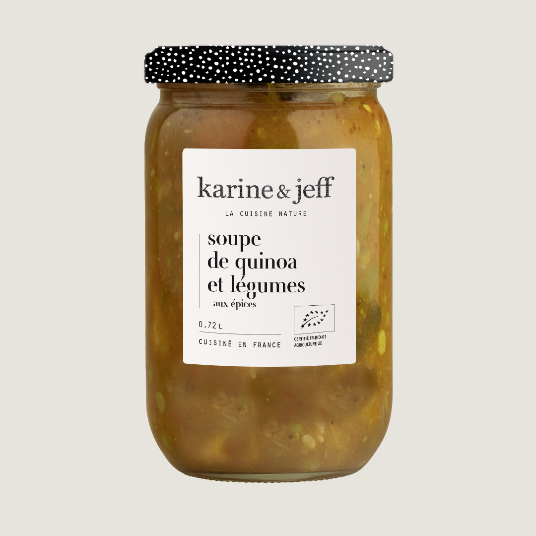 La soupe de quinoa et légumes - aux épices 72 cl