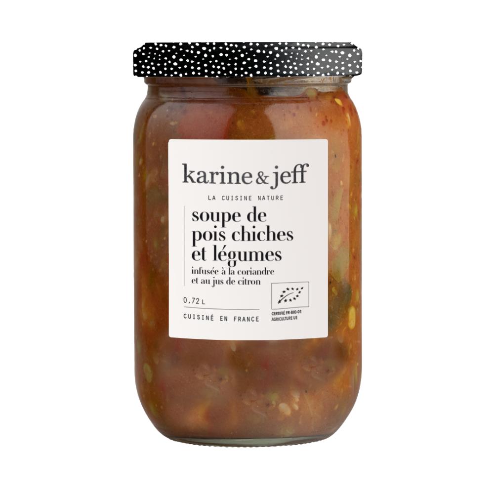 Soupe de pois chiches et légumes 72 cl