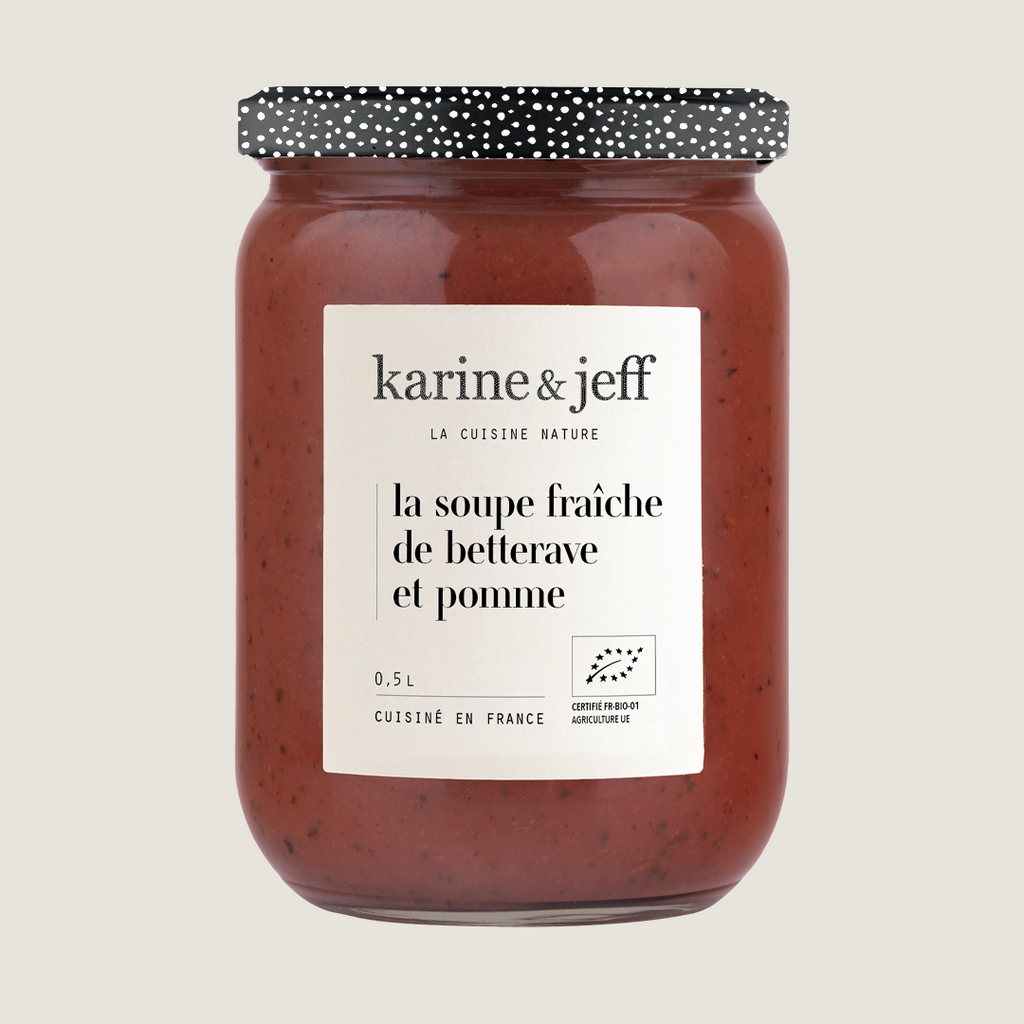 La soupe fraîche de betterave et pomme 50 cl