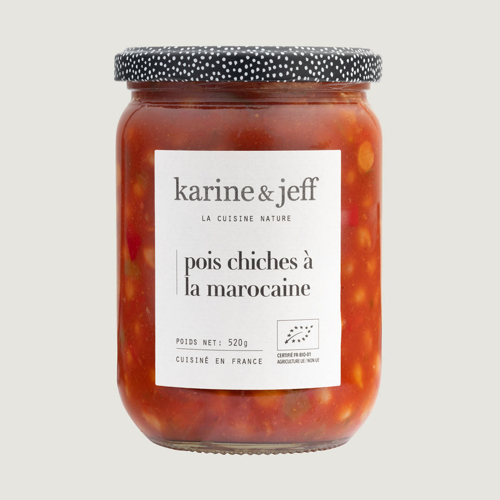 Pois chiches à la marocaine 520g