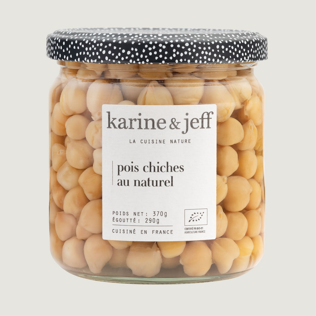 Pois chiches au naturel 370 g