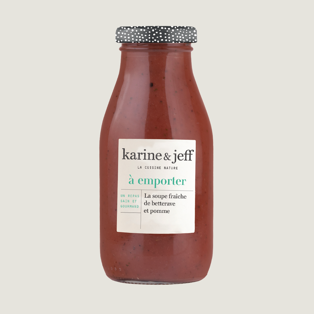 La soupe fraîche de betterave et pomme 25 cl